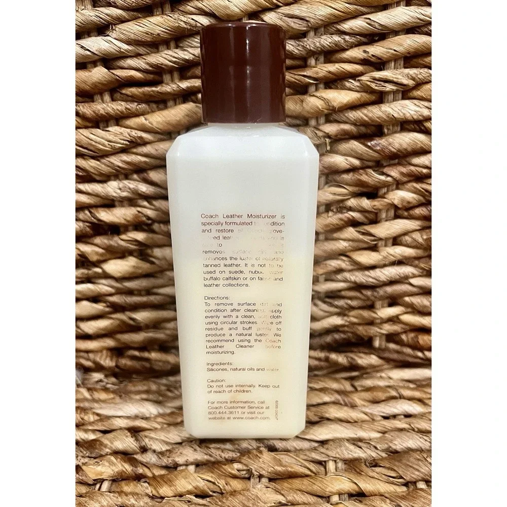 COACH Authentic Vintage‎ Leather Conditioner Moisturizer Discontinued 75% Full